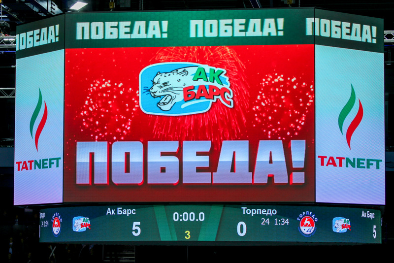 «Ак Барс» (Казань) – «Торпедо» (Нижегородская область). 5:0 (1:0, 4:0, 0:0). 29 ноября. Казань. Ледовый дворец «Татнефть Арена»